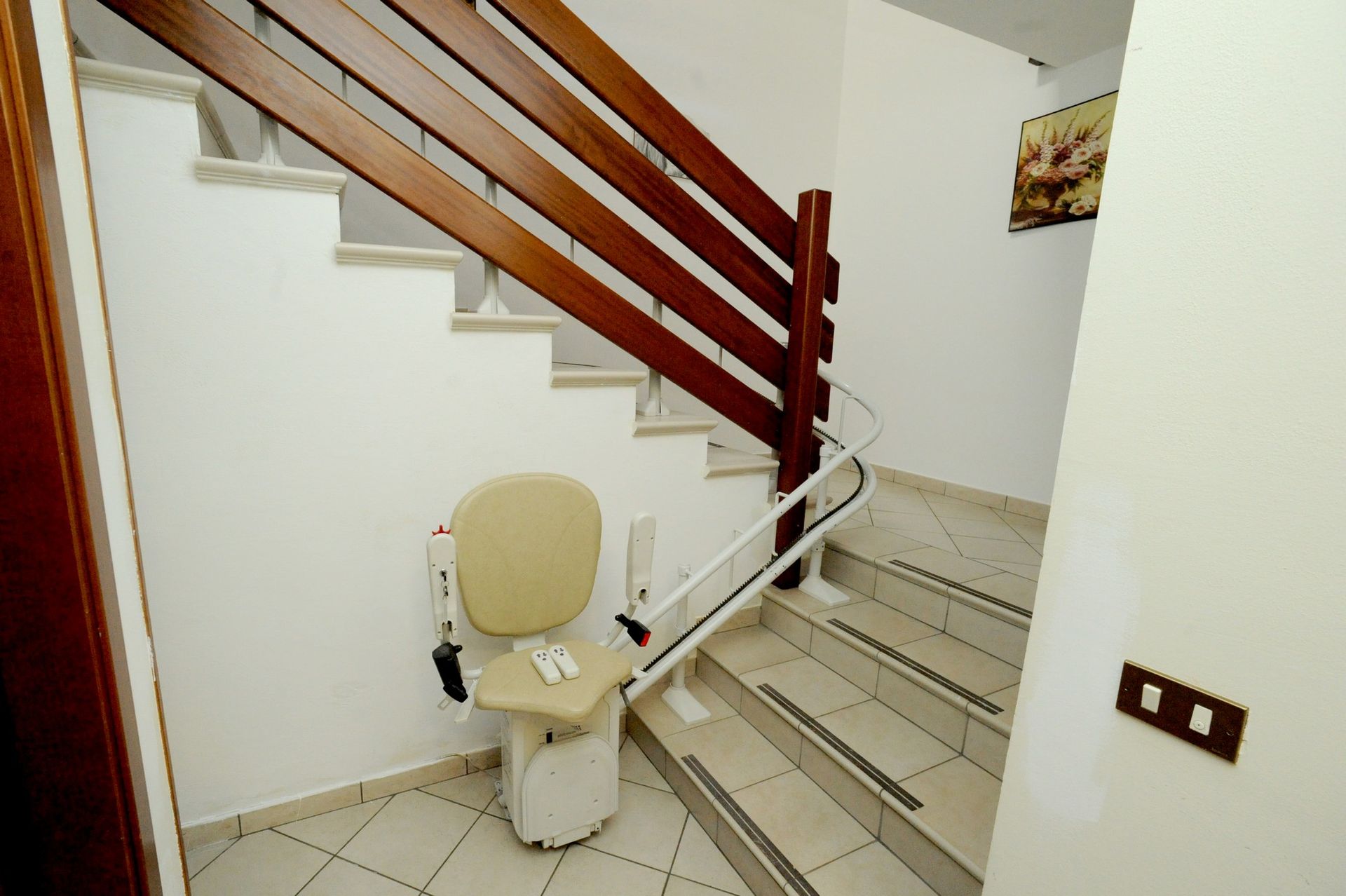 scale interne di Villa Lucia