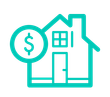 real estate investment icon