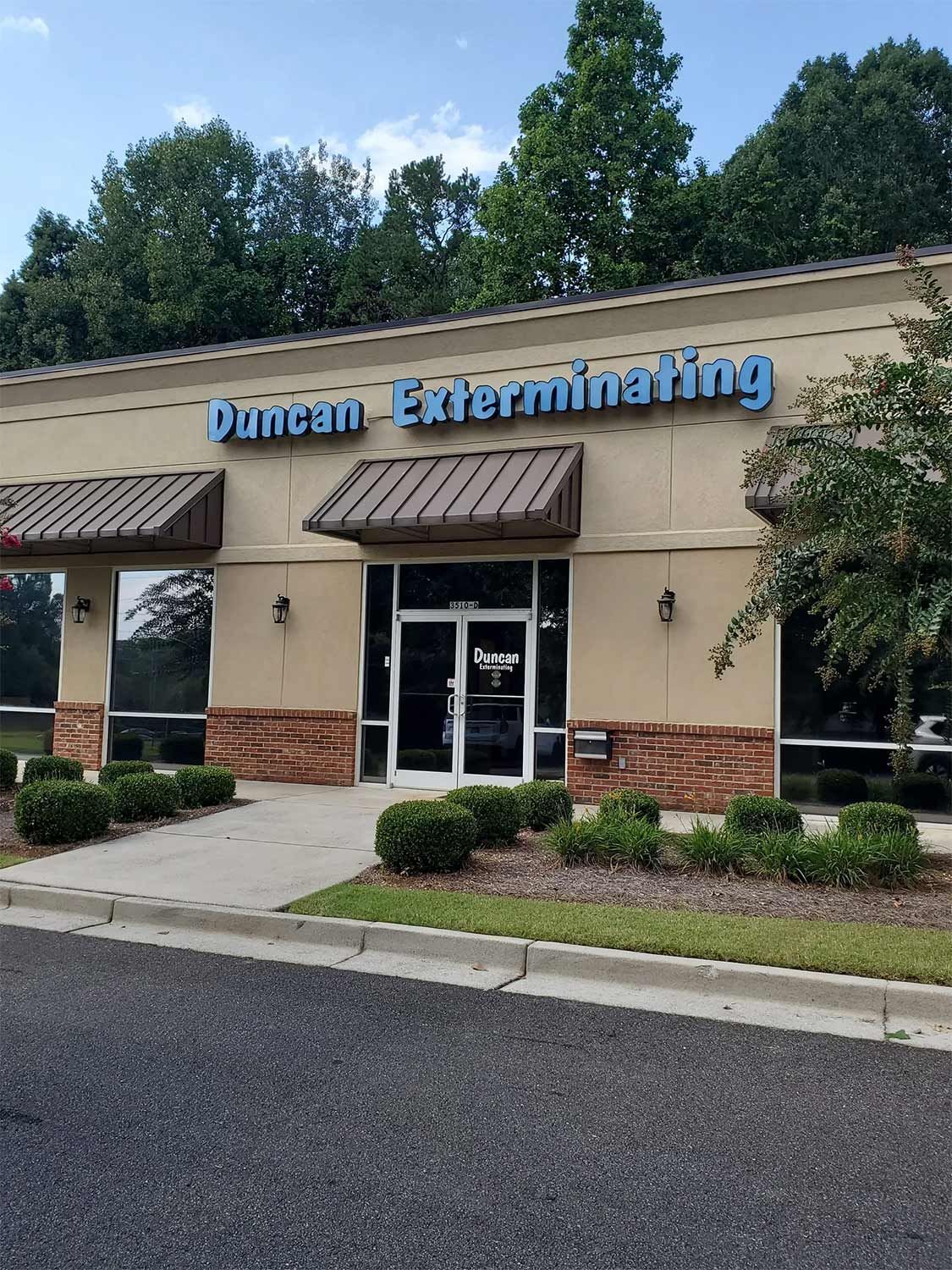 Building Entrance — Gainesville, GA — Duncan Exterminating Co.