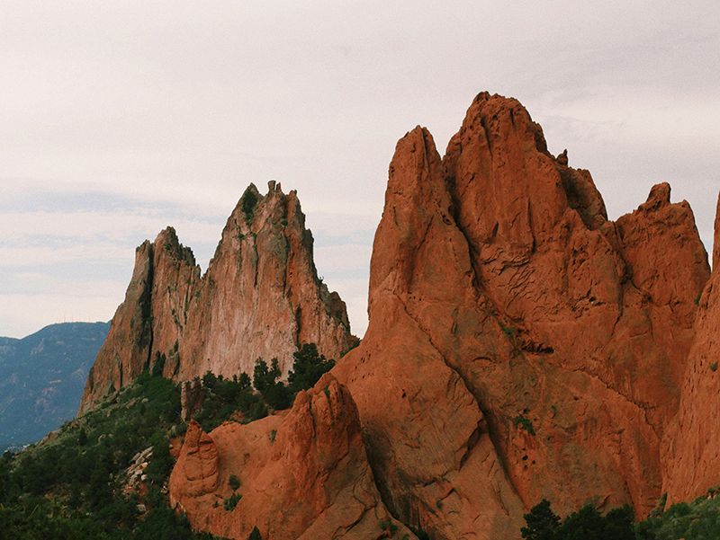 Rocks in the public park, Garden of the Gods