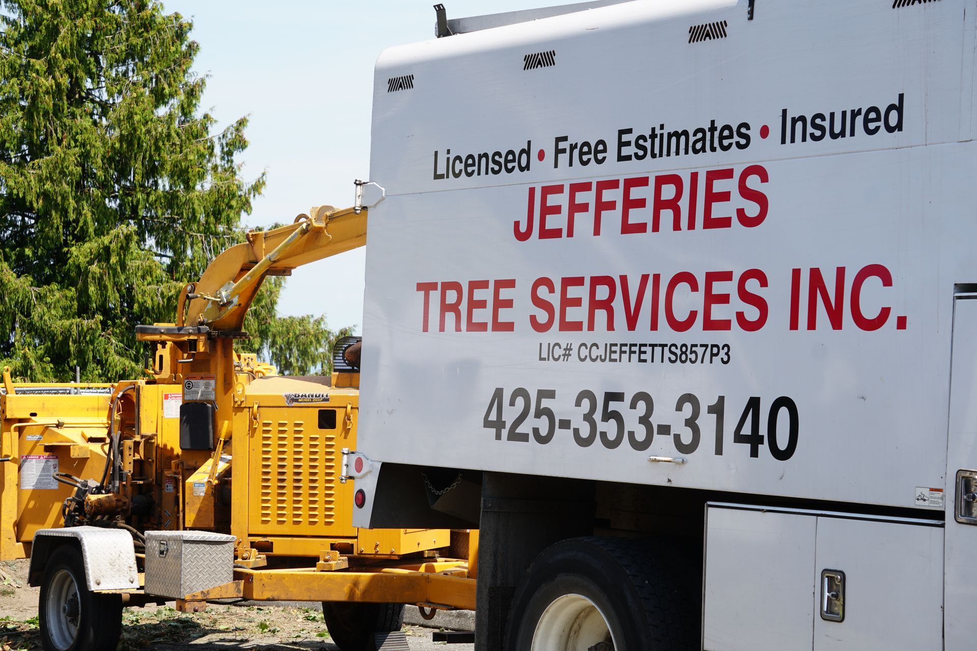 Tree chipping