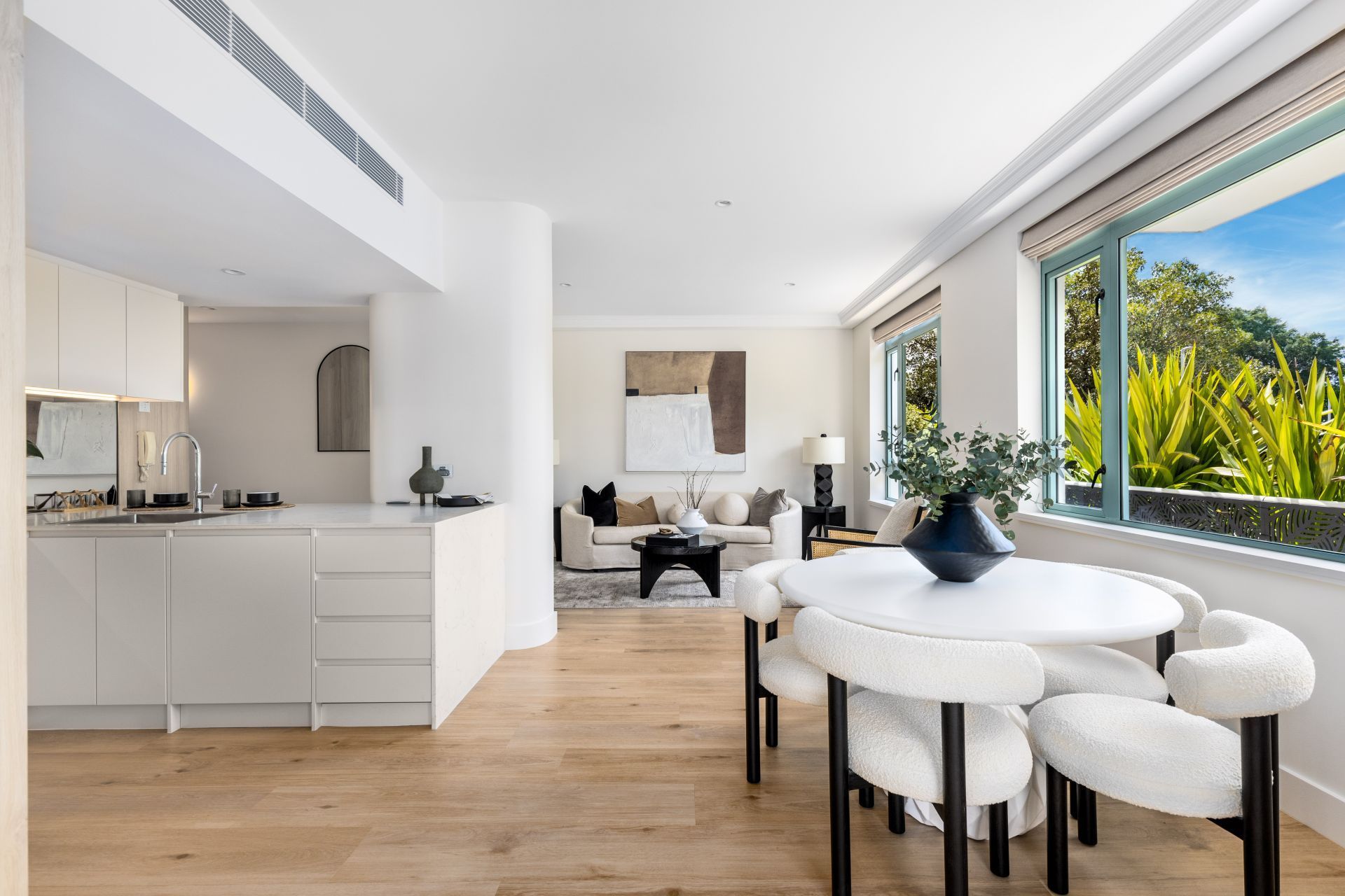 Modern Open-plan Living Space — ATH Projects in Drummoyne, NSW