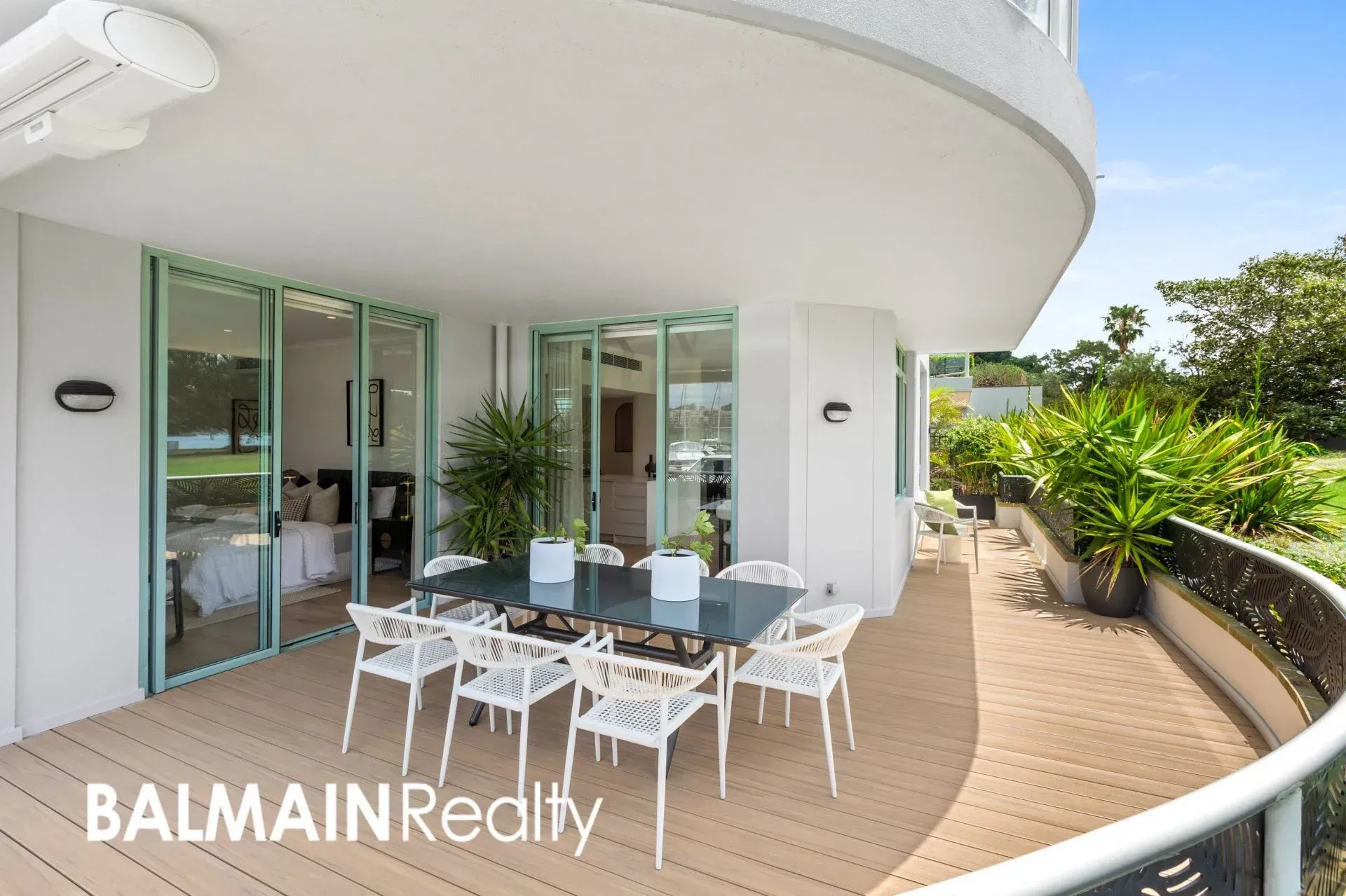 Outdoor Patio With Dining Table and Chairs — ATH Projects in Drummoyne, NSW