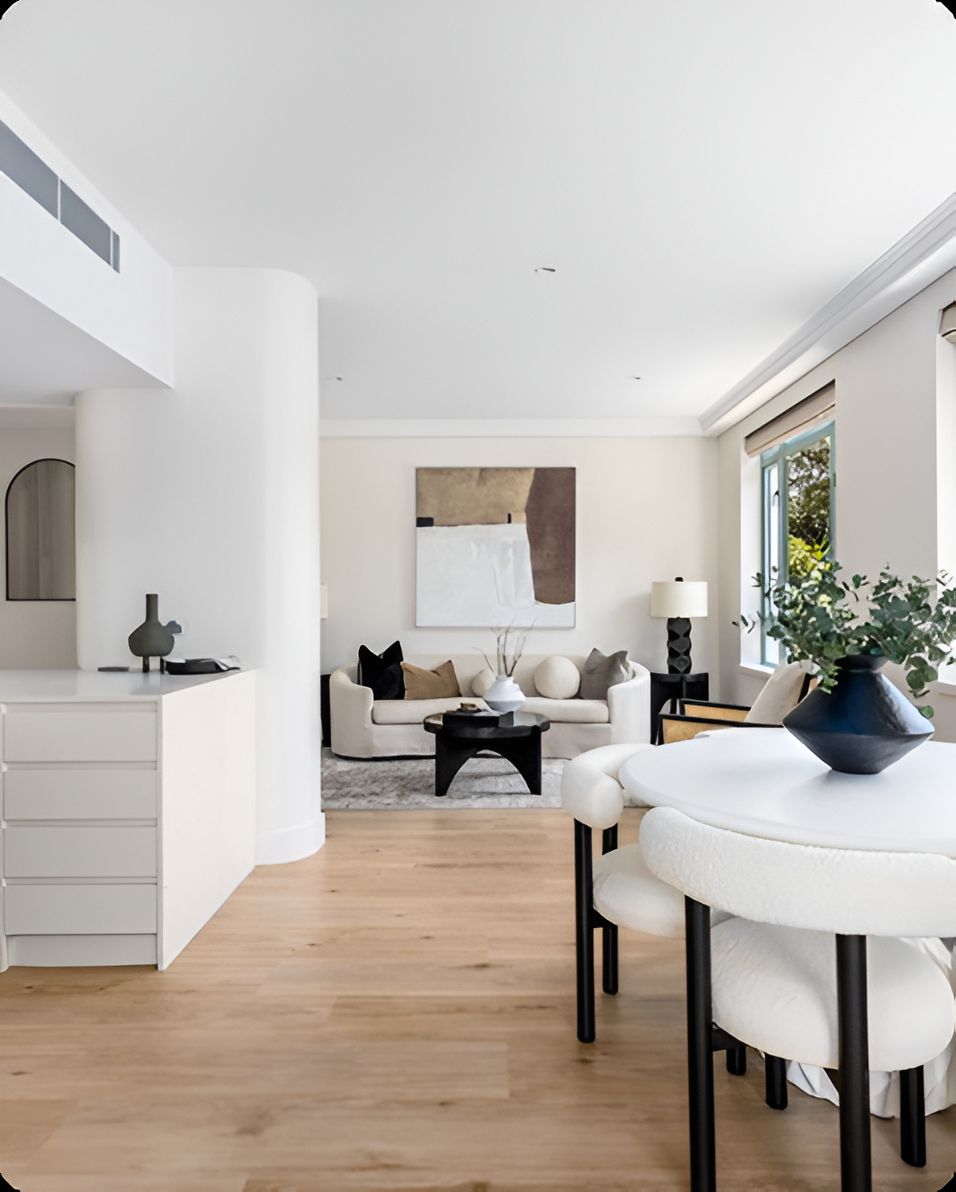 White Kitchen With Upper Cabinets, Drawers, and Built-in Oven — ATH Projects in Kirrawee, NSW