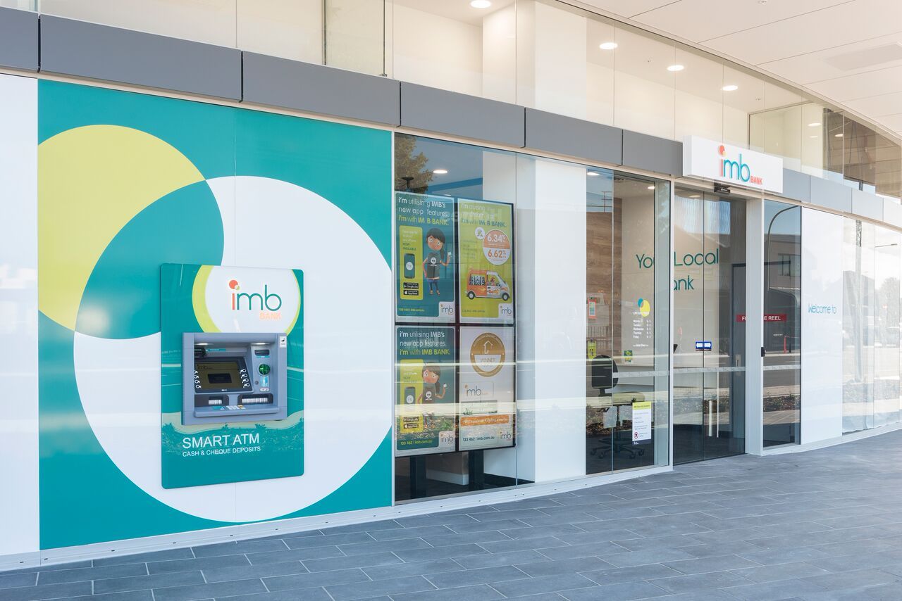 Exterior of an Rmb Bank Branch With an Atm — ATH Projects in Kirrawee, NSW
