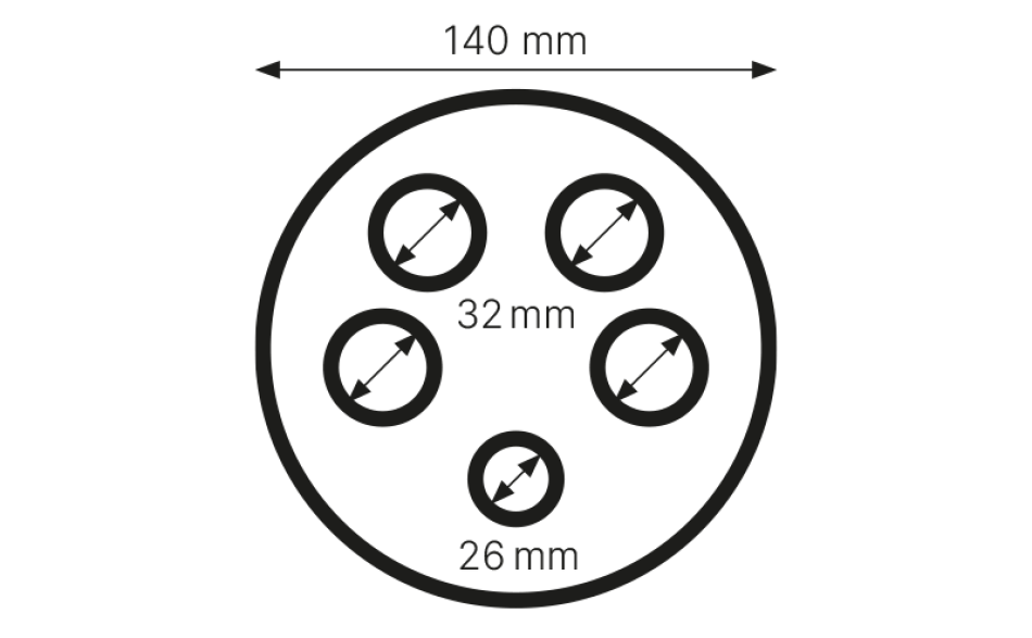 Doppel-U-Sonde