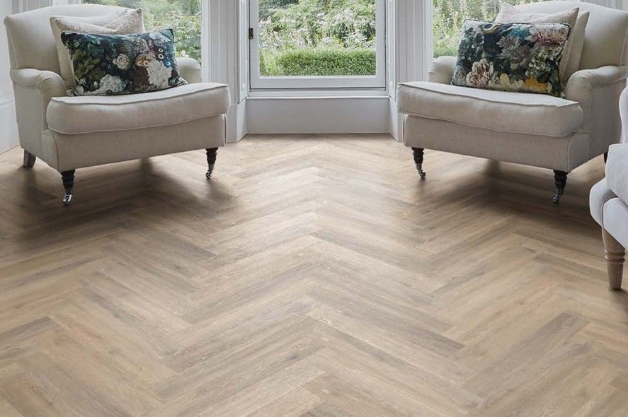 TLC Messimo luxury vinyl tiles in Nottingham lounge room