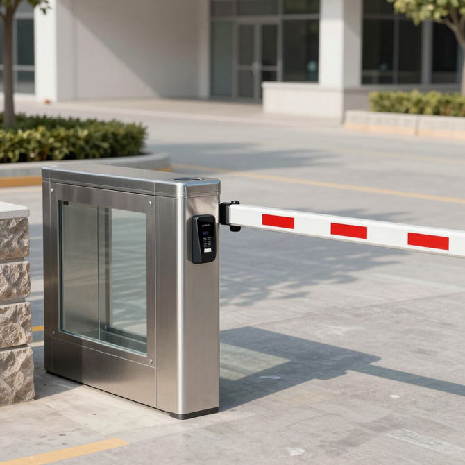 security barriers and turnstiles for commercial sites