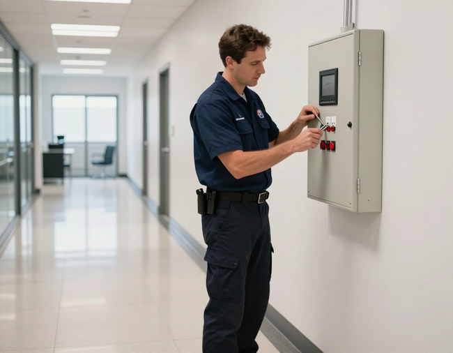 security system maintenance and servicing