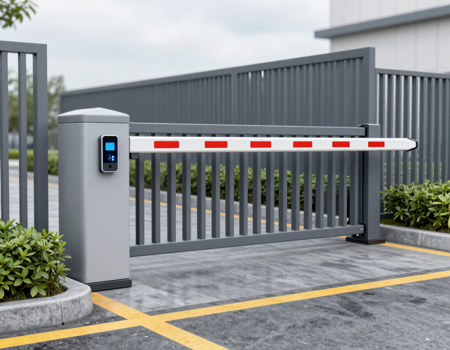 physical security gates and barriers for commercial premises
