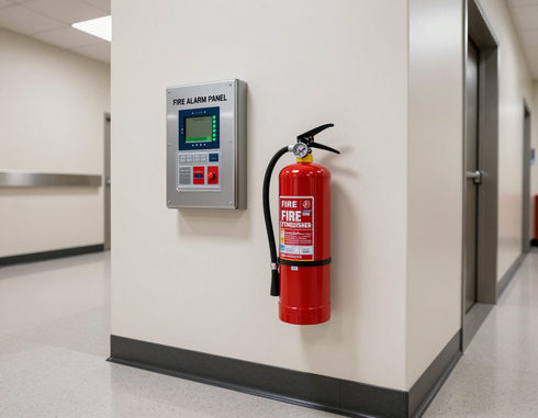 fire protection and fire alarm systems for commercial premises