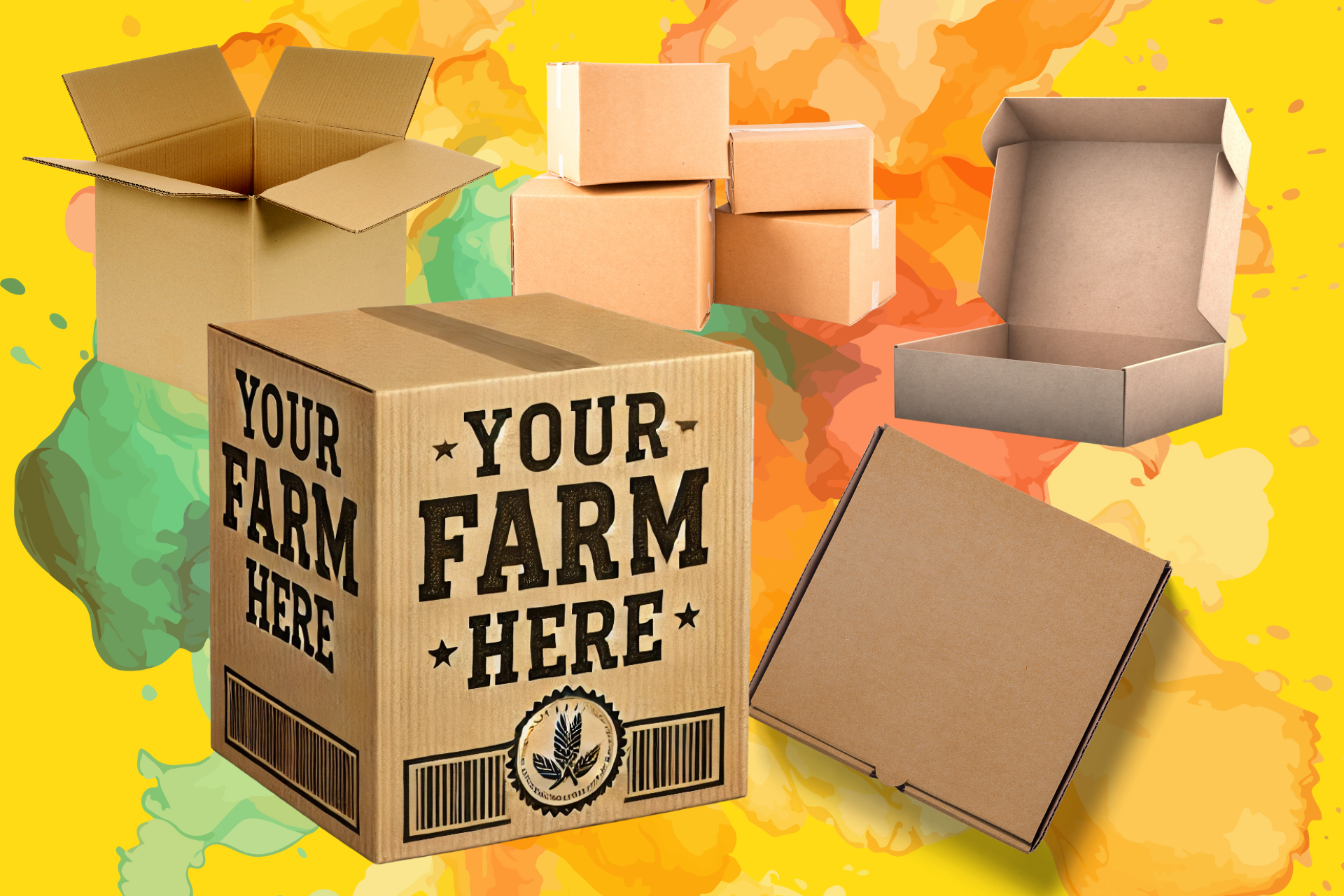 Custom Produce Packaging from Wellington Produce Packaging