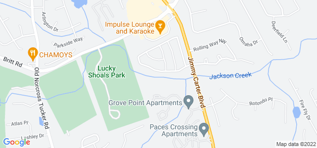 Map of business location