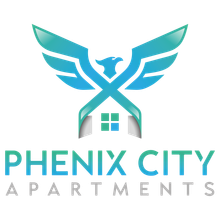Phenix City Apartments logo - header, go to homepage