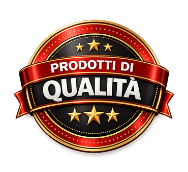 Distintivo con nastro rosso, rifiniture dorate e la scritta 