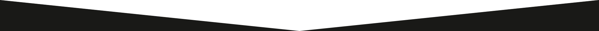 Un triangolo invertito bianco e nero con un bordo frastagliato.