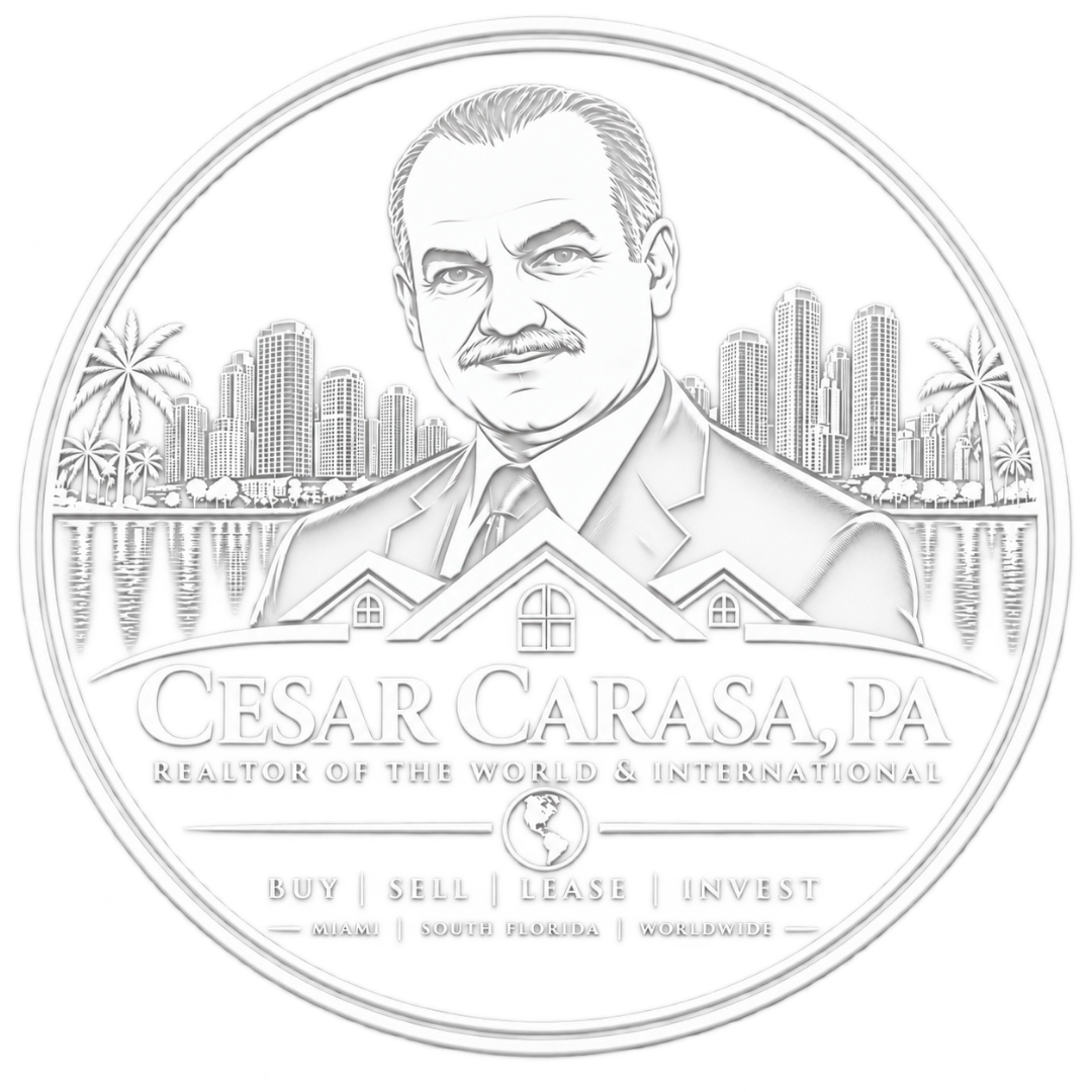 Cesar Carasa, PA - Realtor of the World & International Logo
