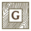 Grades Hardwoods logo. Brown