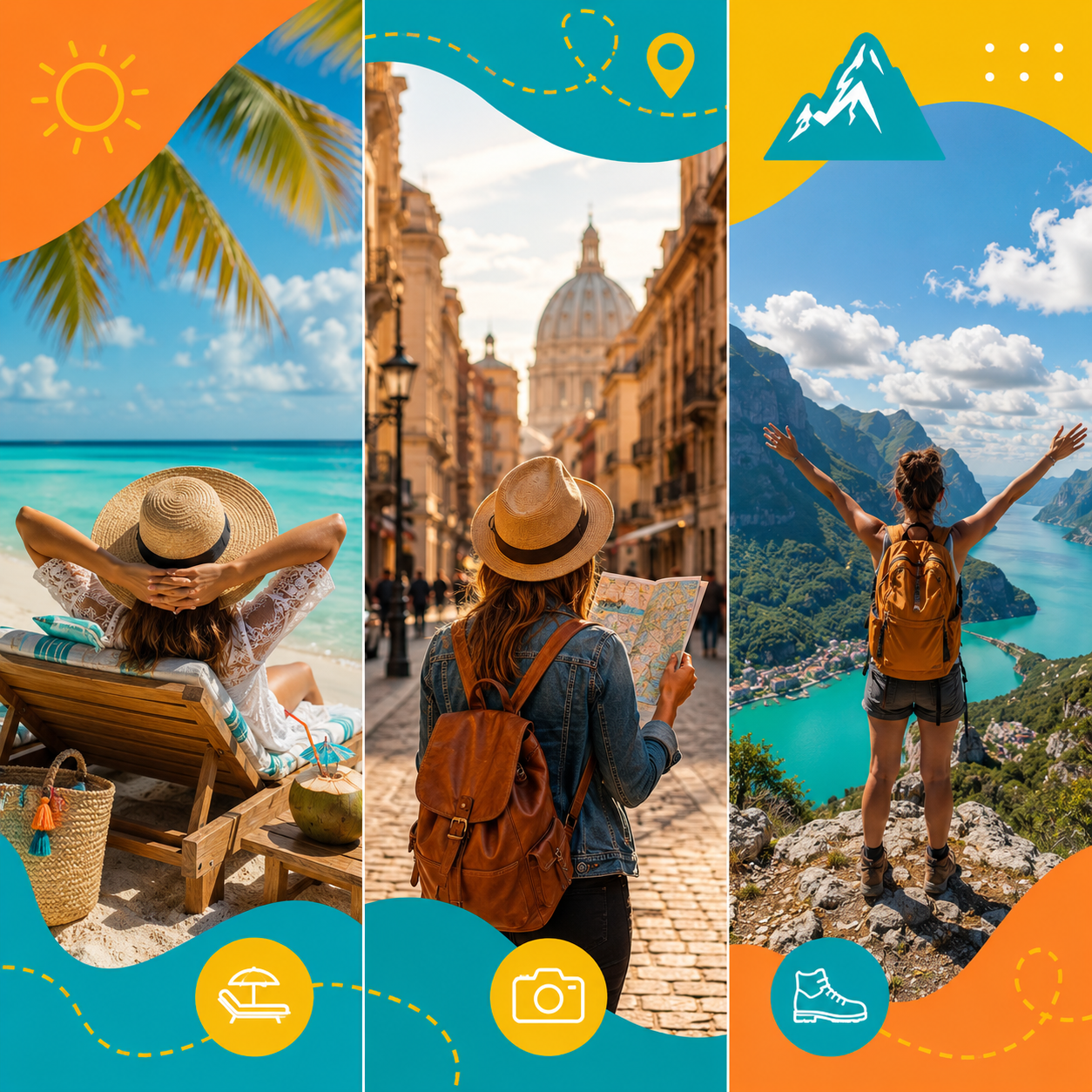 Beach lounger, city explorer, or off-the-beaten-track adventurer - which best describes you?
