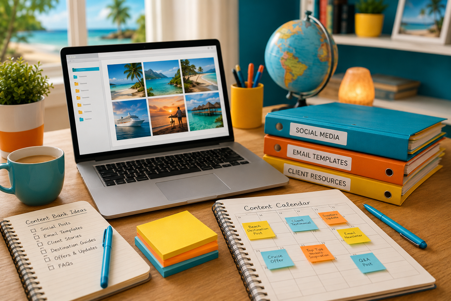 Creating a Content Bank to Save Time Year-Round