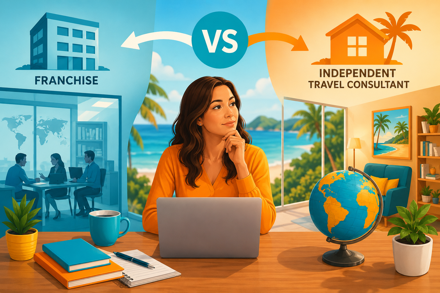 Travel Agency Franchises vs Independent Consultants