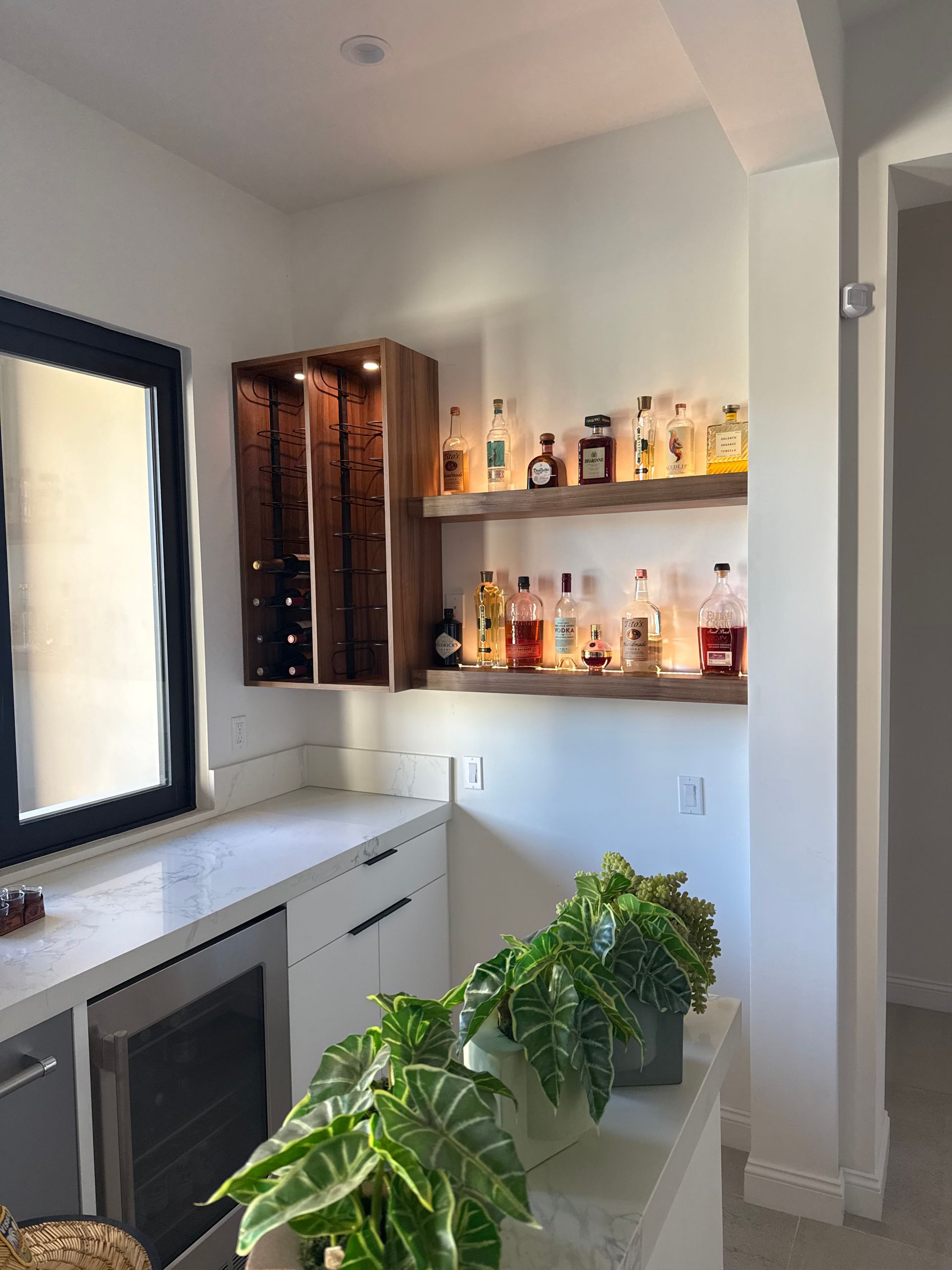 Bar Shelving – Palm Desert, CA – Closets La Quinta & Cabinetry