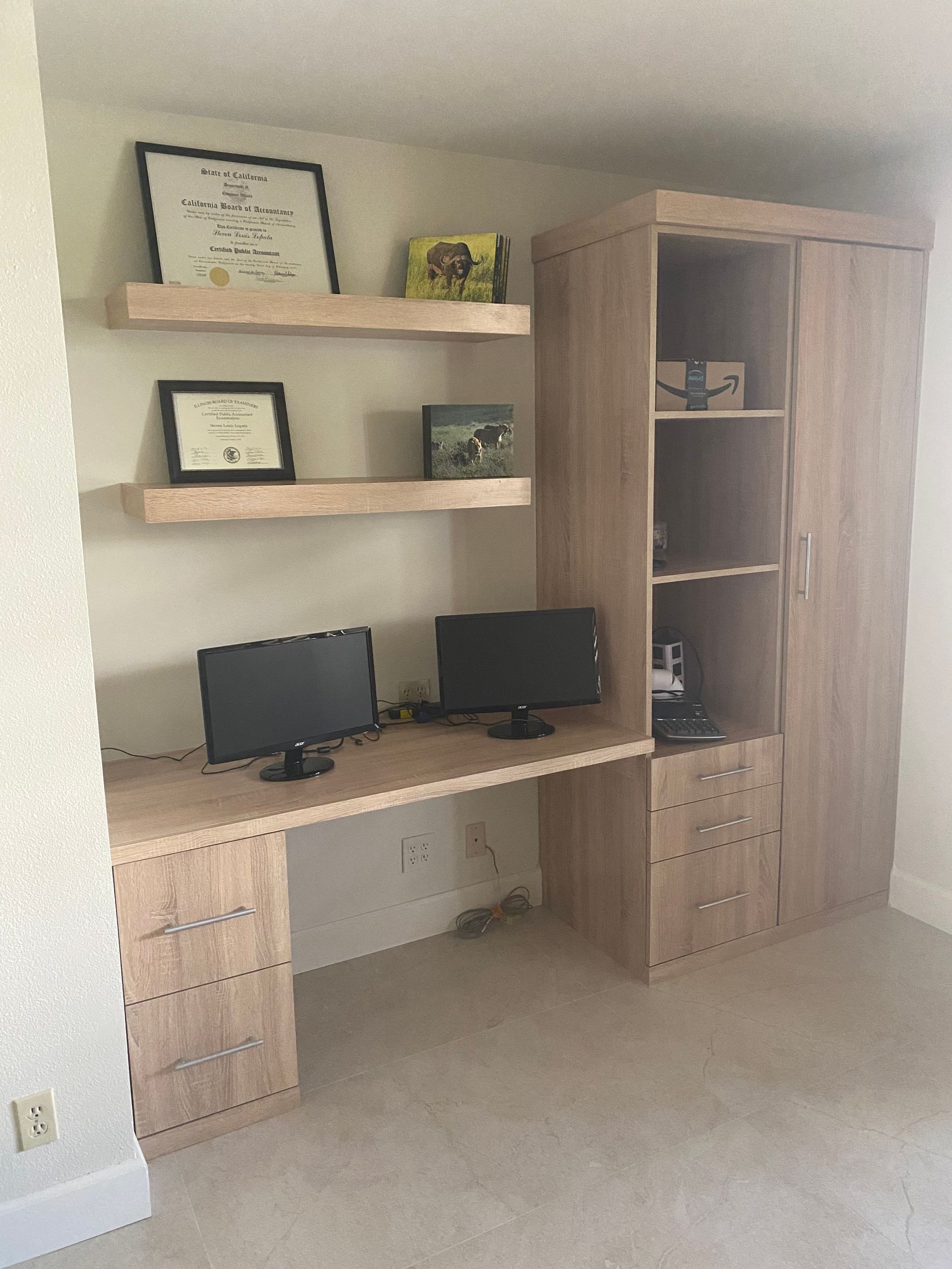 Home Office Cabinets – Palm Desert, CA – Closets La Quinta & Cabinetry