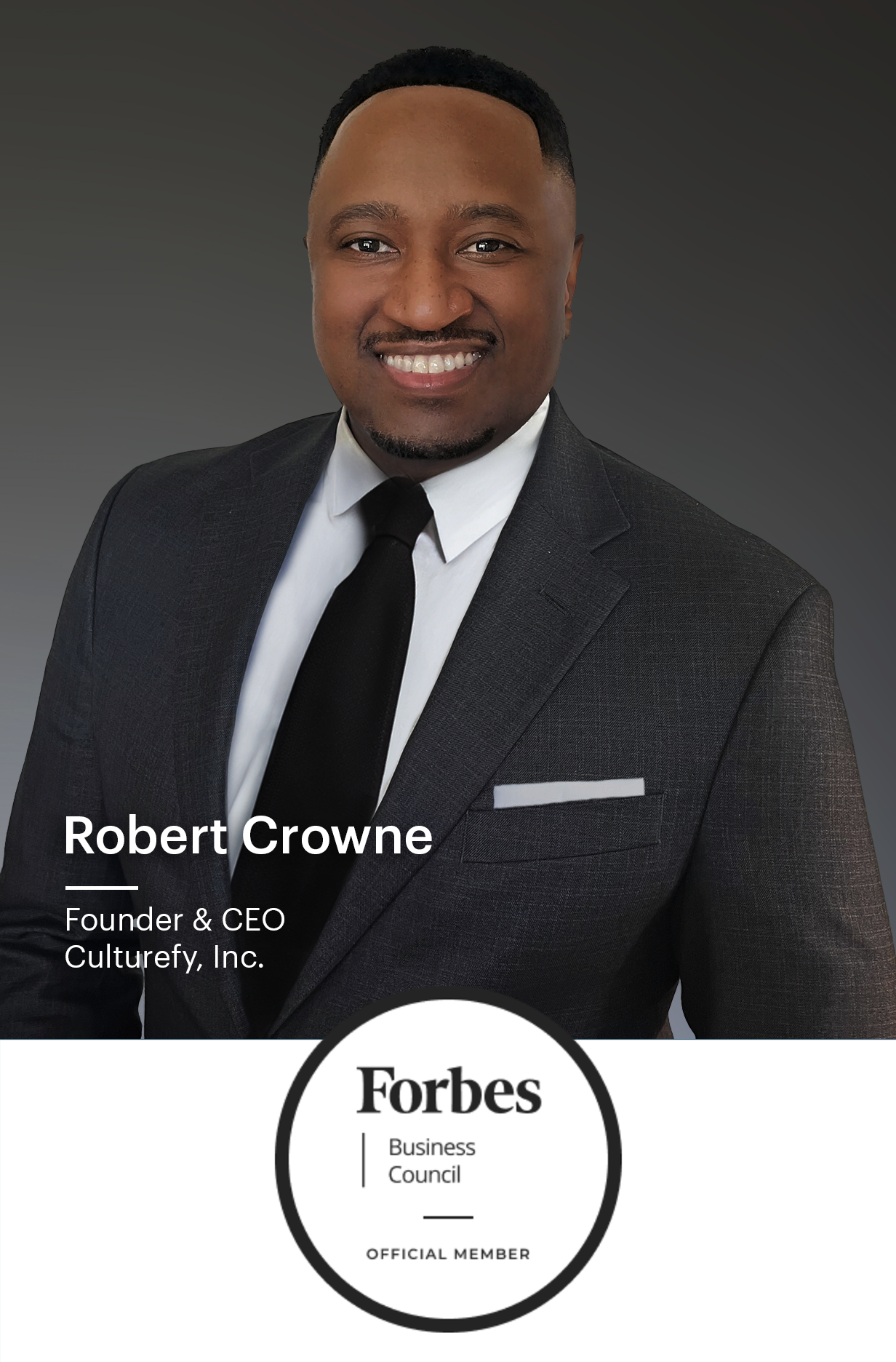 Robert Crowne Johnson Robert Crowne Johnson
2024 Official Member - Forbes Business Council
