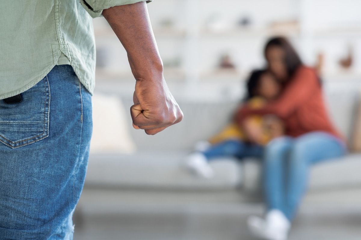 Man Threatening Wife and Daughter with His Fist — Yuba City, CA — Law Office of Geoffrey J. Heitman Man Threatening Wife and Daughter with His Fist — Yuba City, CA — Law Office of Geoffrey J. Heitman