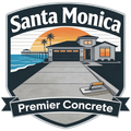 Santa Monica Premier Concrete Logo
