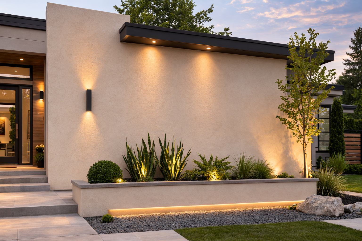 Stucco Facade Installation