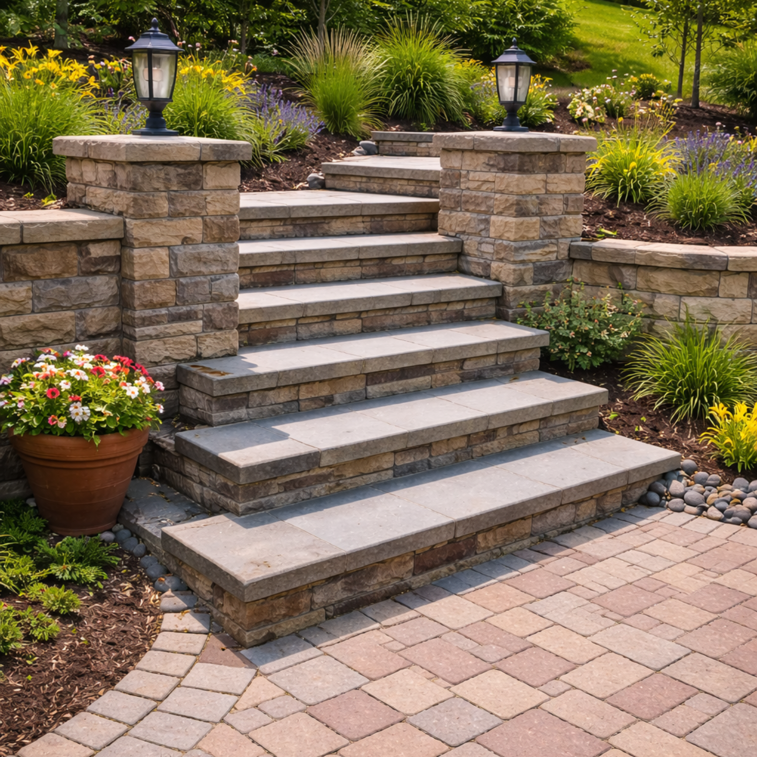 Cultured Stone Installation