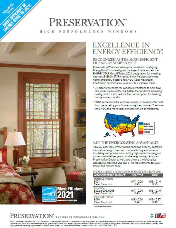 Preservation 2021 Energy Efficiency
