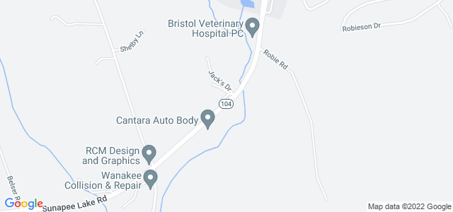 Map of business location