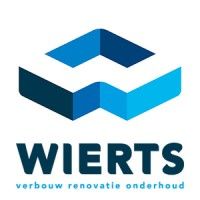 Een blauw-wit logo voor een bedrijf genaamd werfts.