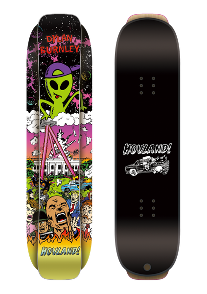 Hovland Snowskates Bi-Level 2027 Five-Oh Snowskate Dylan Burnley Pro Model