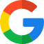 Multicolor Google “G” logo on a white background