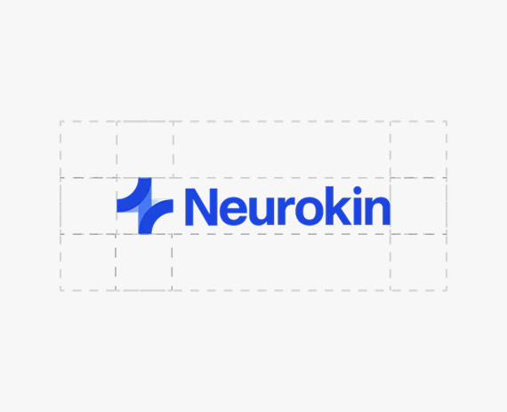 The Neurokin logo featuring a blue stylized