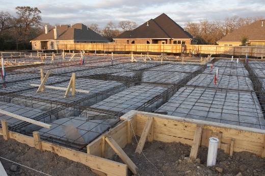concrete foundation