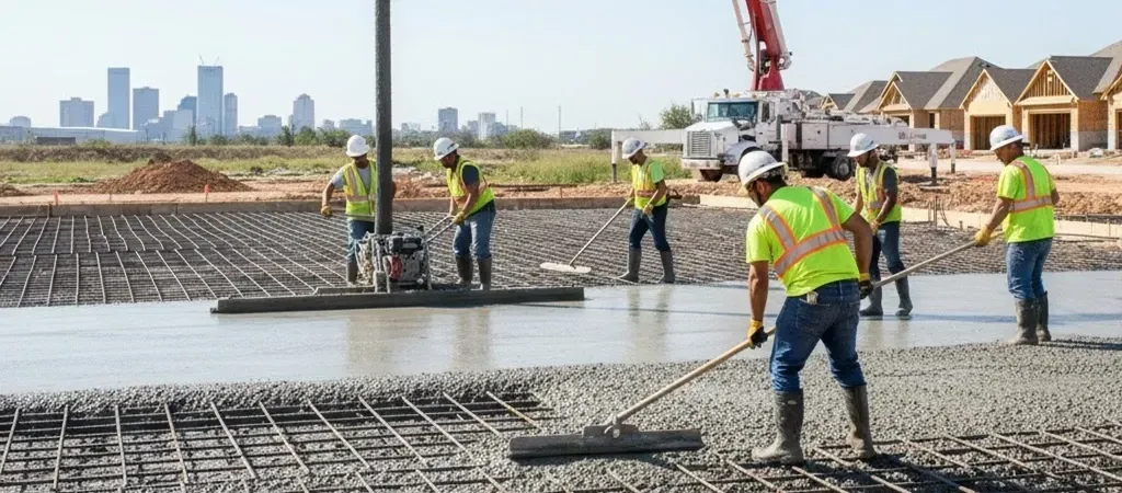 Fort Worth concrete experts building strong foundations