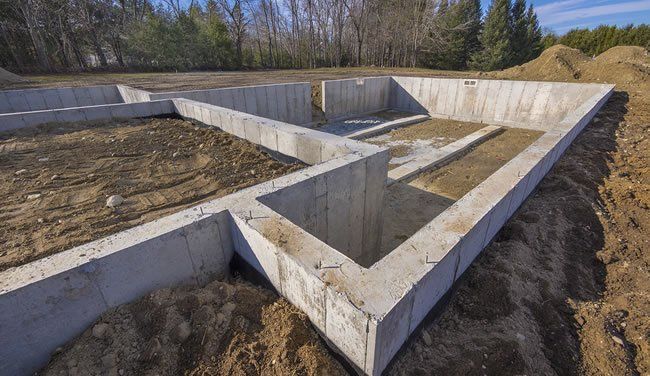 concrete foundation for Fort Worth Texas