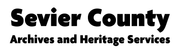 Sevier County Archives and Heritage Services Logo Sevier County Archives and Heritage Services Logo