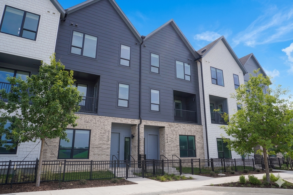Crestview Townhomes exterior rendering - Allen, TX
