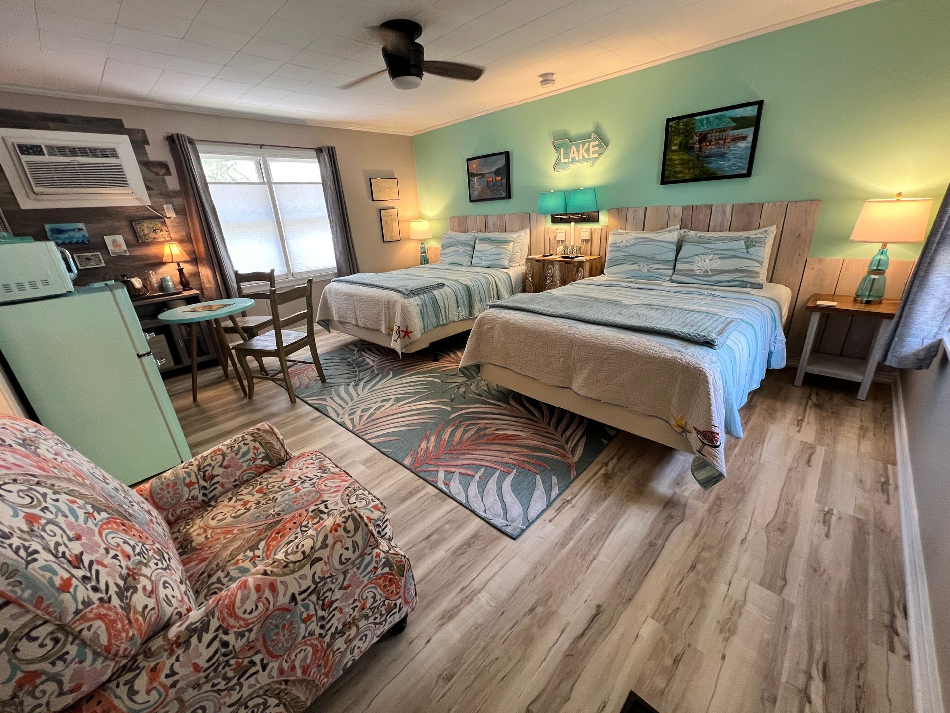 Interior photo of #8 Double Guest Room - The Bahamian Suite