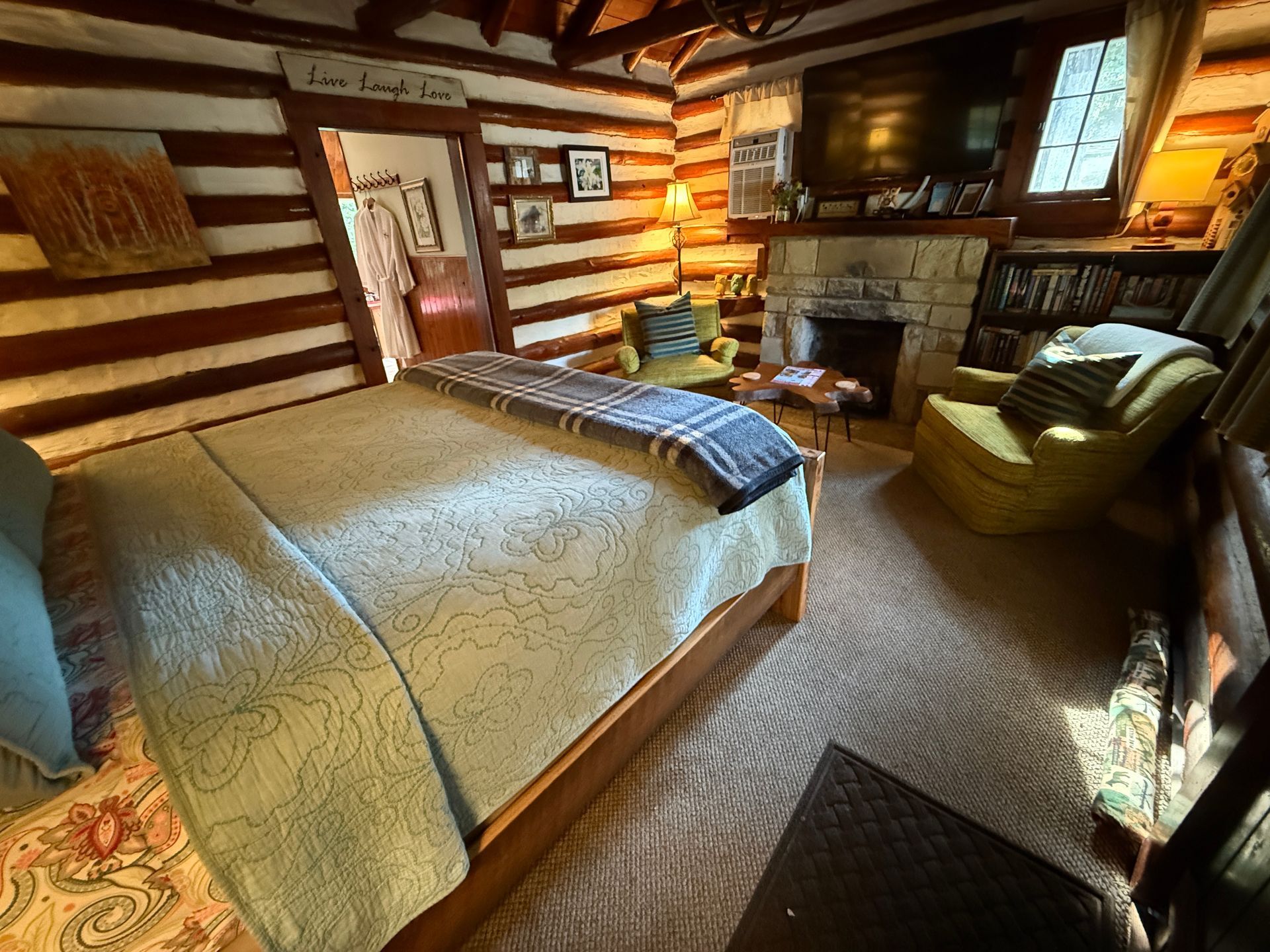 #4 The Log Cabin Interior View
