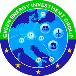 Logo GEIG, Green Energy Investment Group, s&z Energiesysteme, Zitzmann, Nürnberg,Wasserstoff, Windkraft, Solar, grüner Balkan