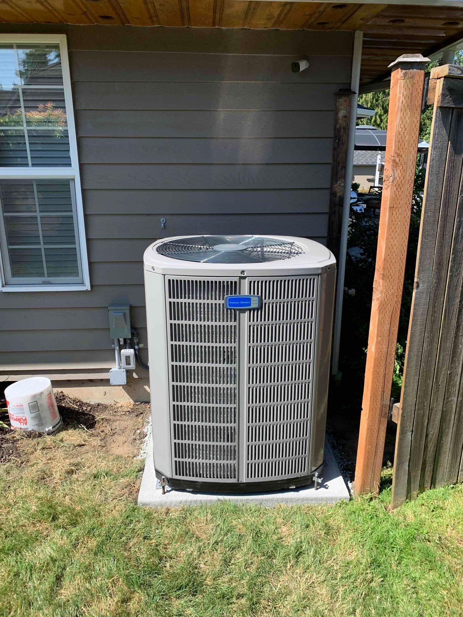 professional AC installation Everett WA