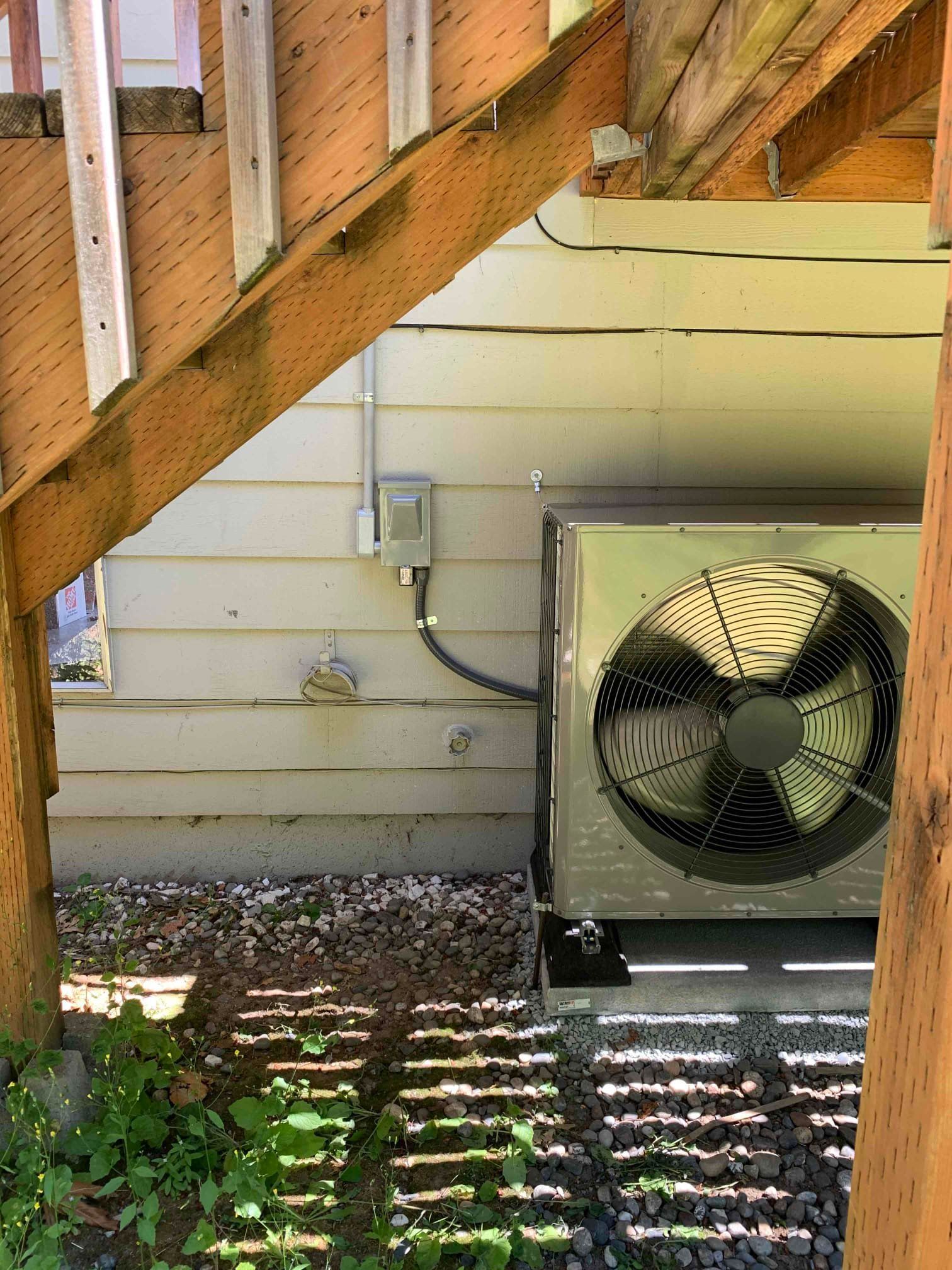 Expert Air Conditioning Installation & Replacement
 under deck