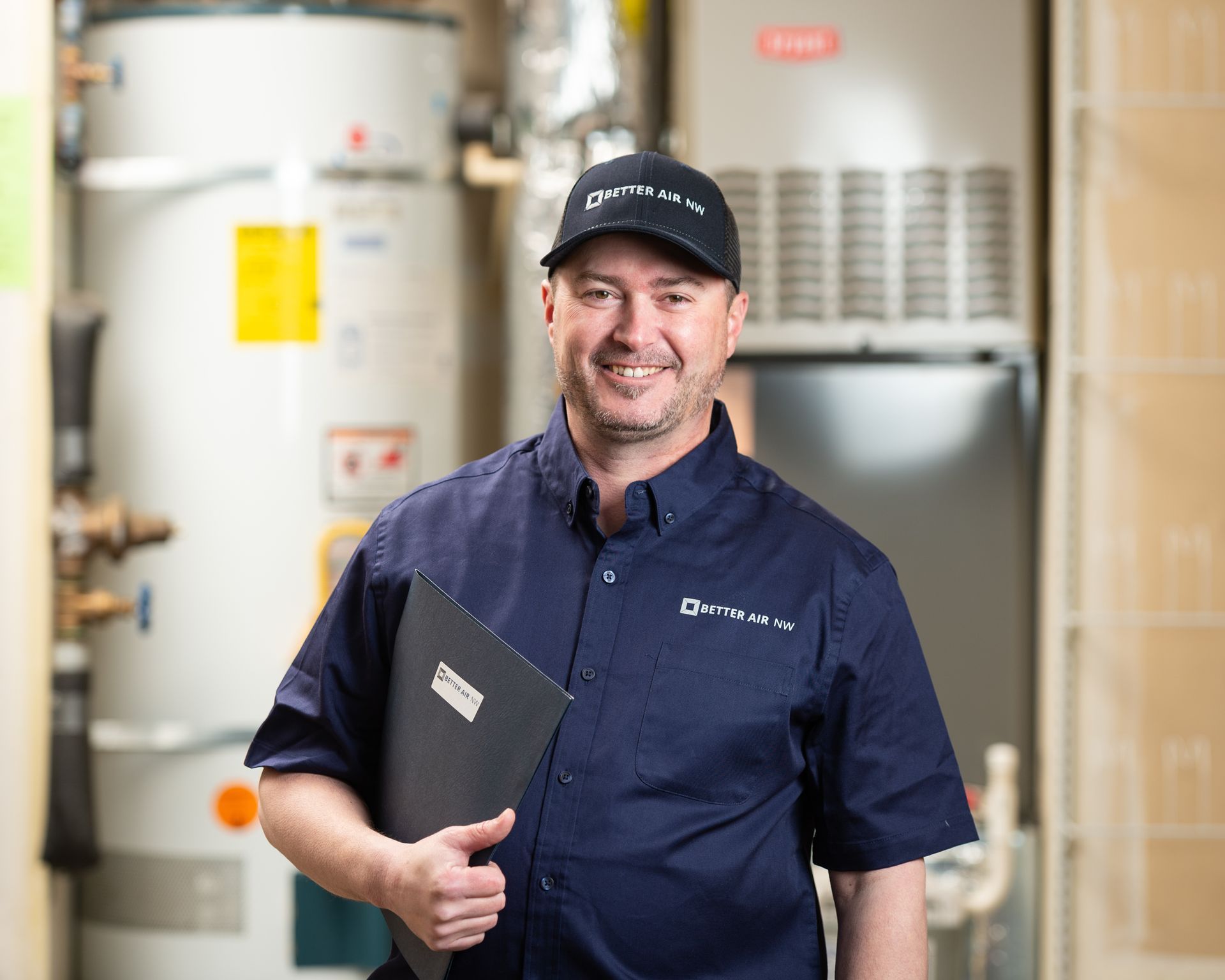 Furnace tune up team member