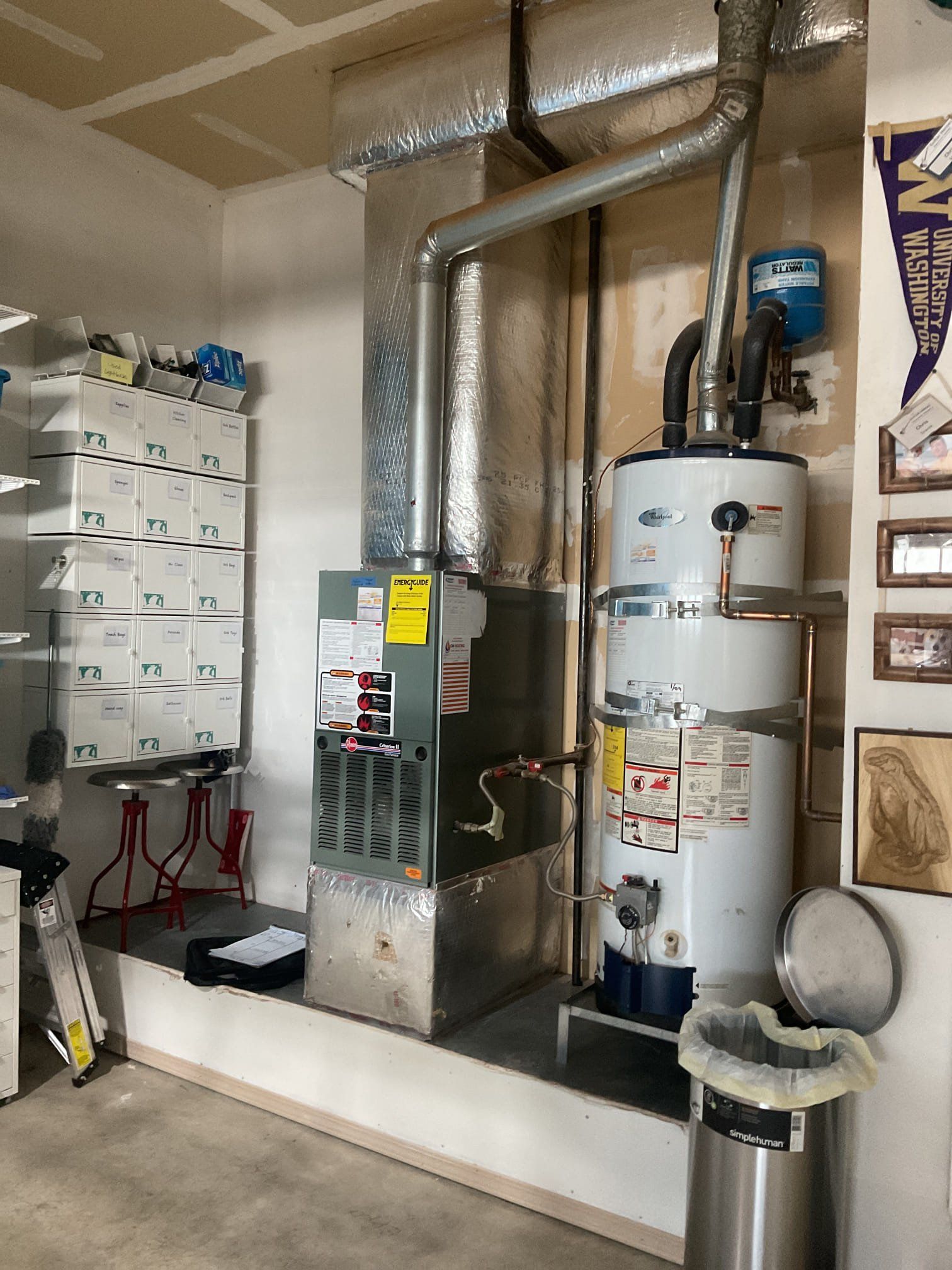 New heat pump system installed by Better Air NW